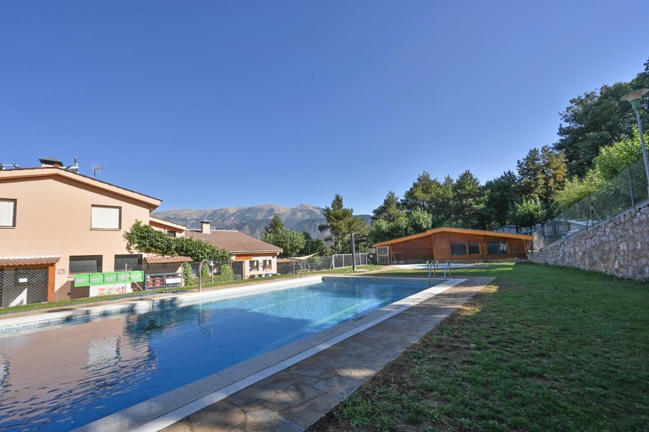 Bungalows Del Camping Pedraforca Saldés Eksteriør bilde