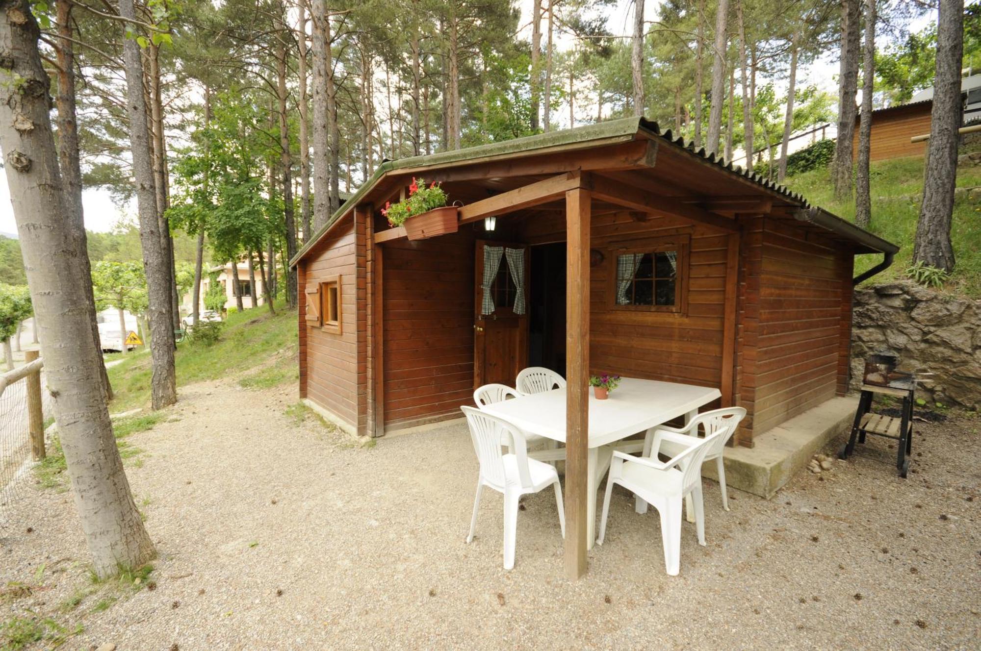 Bungalows Del Camping Pedraforca Saldés Rom bilde