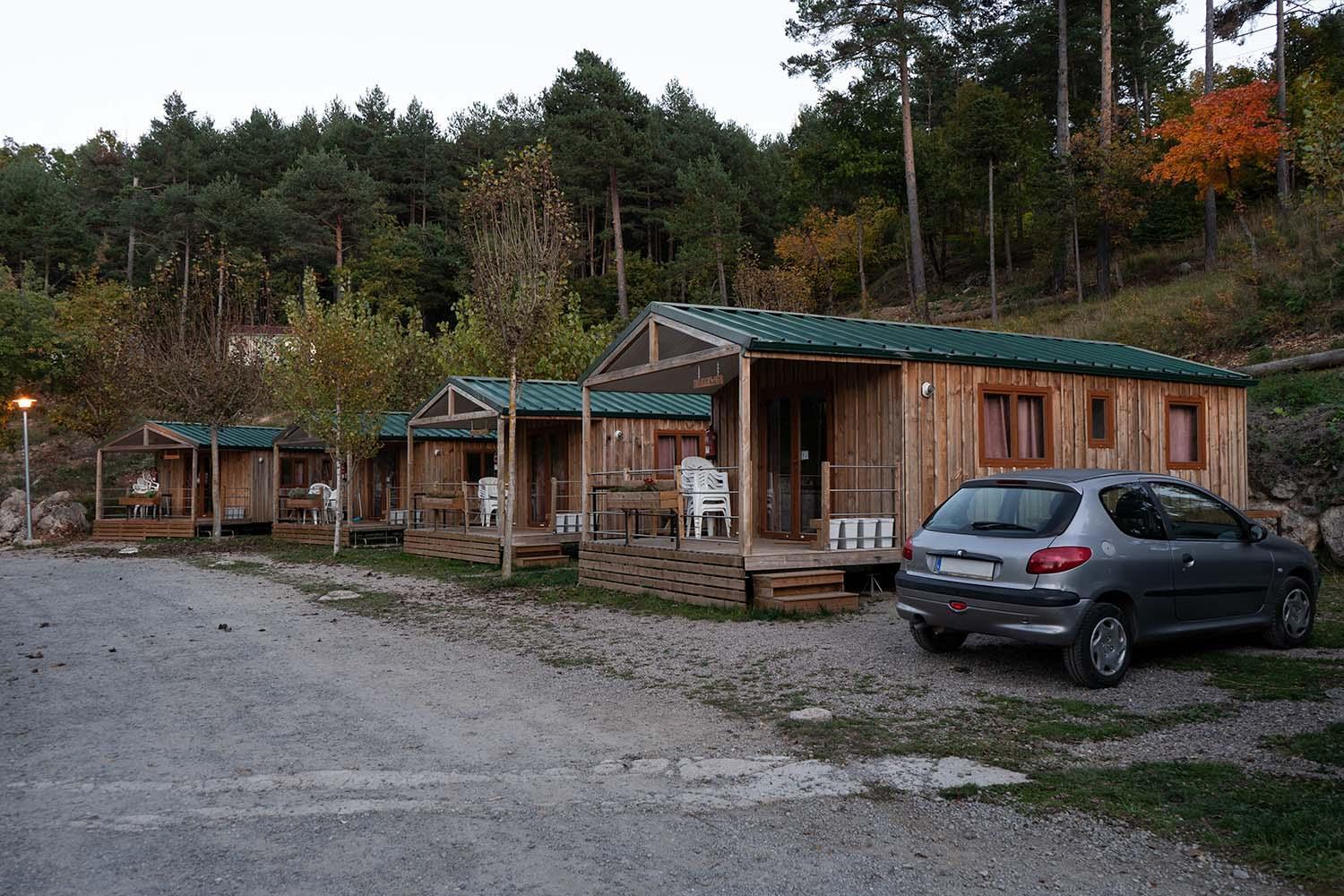 Bungalows Del Camping Pedraforca Saldés Rom bilde